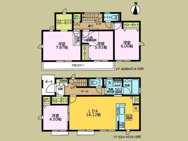 海老名市大谷南３丁目の新築一戸建