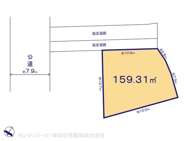 土浦市文京町の売土地