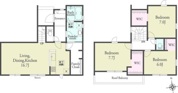 牛久市南７丁目の新築一戸建