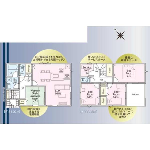 龍ケ崎市白羽2丁目の新築一戸建