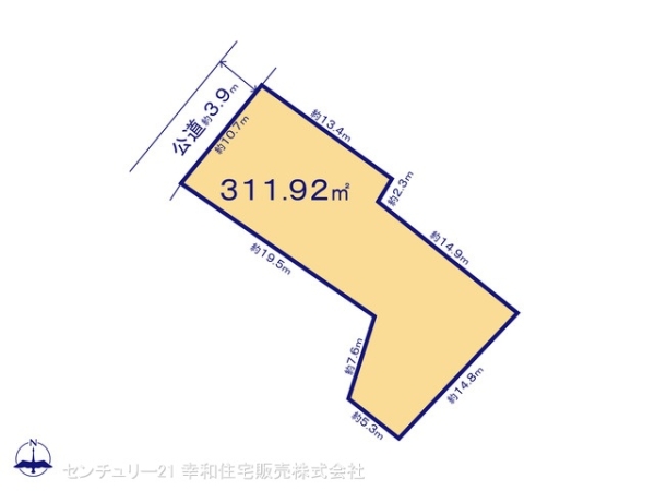 土浦市北荒川沖町の土地