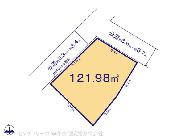 取手市藤代の売土地