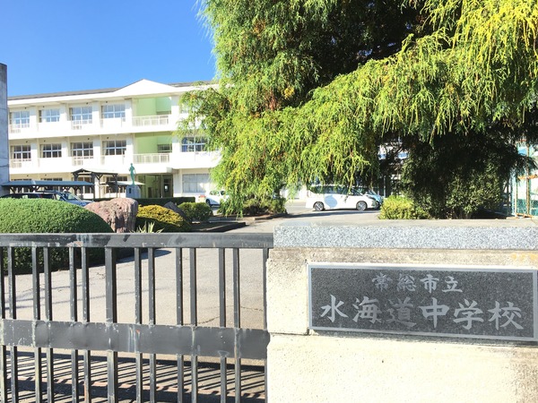 常総市水海道天満町の新築一戸建(常総市立水海道中学校)