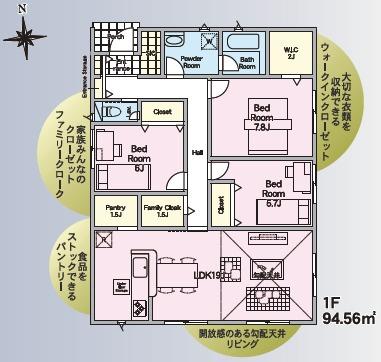 常総市本石下の新築一戸建