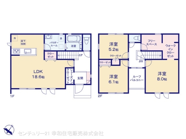 牛久市神谷１丁目の新築一戸建
