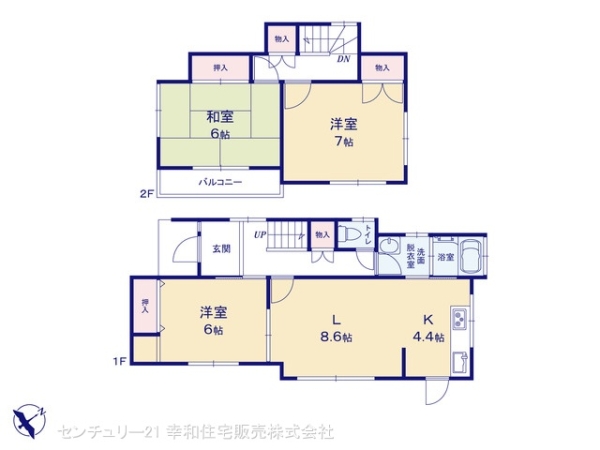 牛久市神谷６丁目の中古一戸建