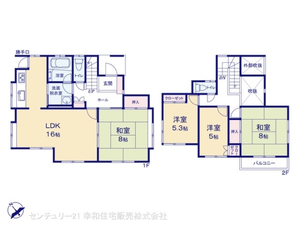 土浦市中貫の中古一戸建て