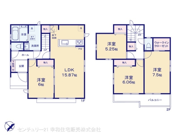 つくばみらい市富士見ヶ丘３丁目の新築一戸建