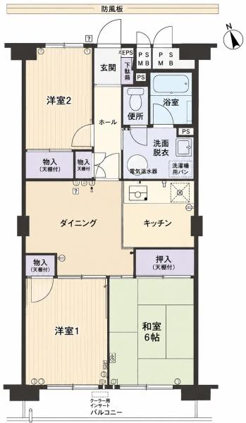 ルックハイツ取手第３