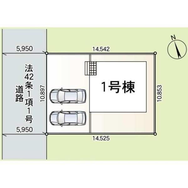 牛久市上柏田１丁目の新築一戸建