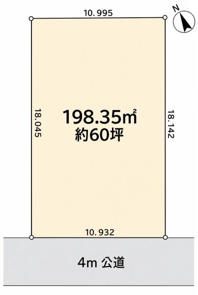 取手市稲の売土地