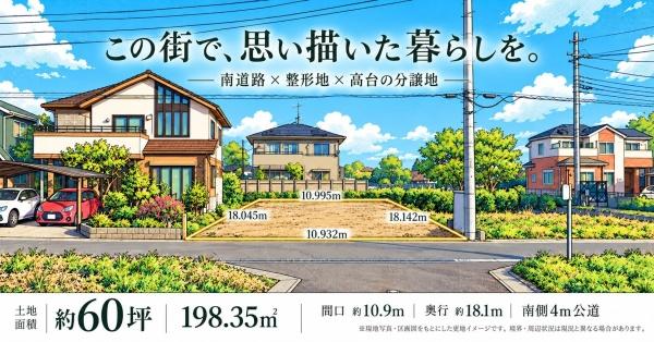 取手市稲の売土地