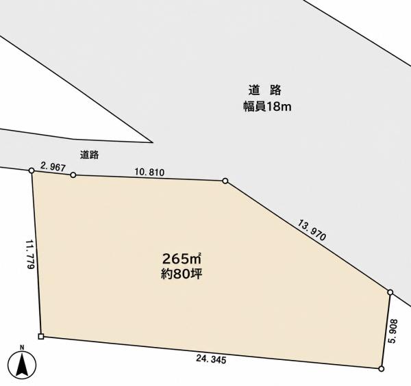 取手市下高井の土地