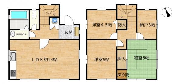 つくばみらい市山王新田の中古一戸建