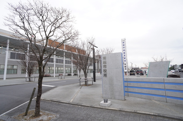 常総市水海道山田町の新築一戸建(常総市役所)