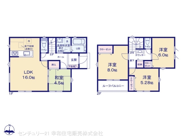 牛久市神谷１丁目の新築一戸建