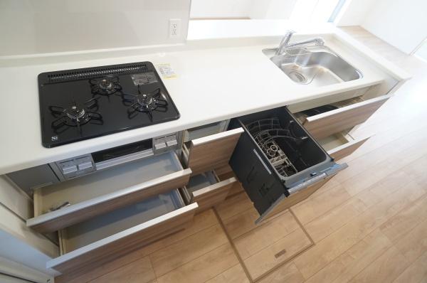 土浦市桜ケ丘町の新築一戸建(キッチン)