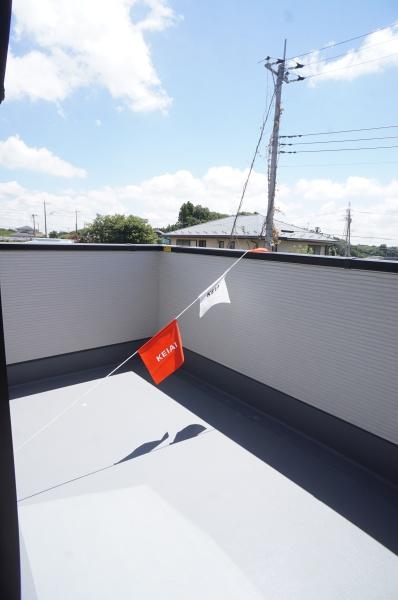 取手市ゆめみ野3丁目の新築一戸建(バルコニー)