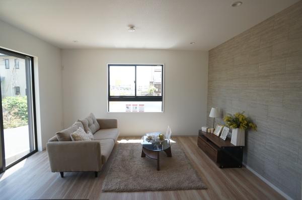 取手市ゆめみ野3丁目の新築一戸建(リビング)