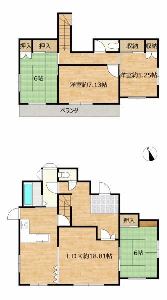 牛久市城中町の中古一戸建