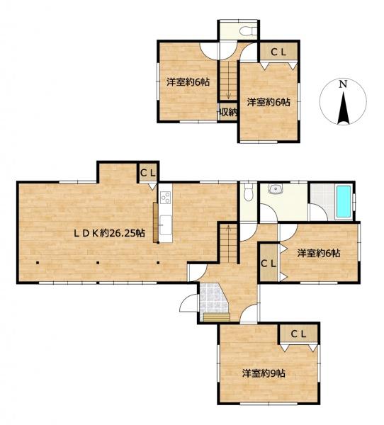 土浦市板谷１丁目の中古一戸建て