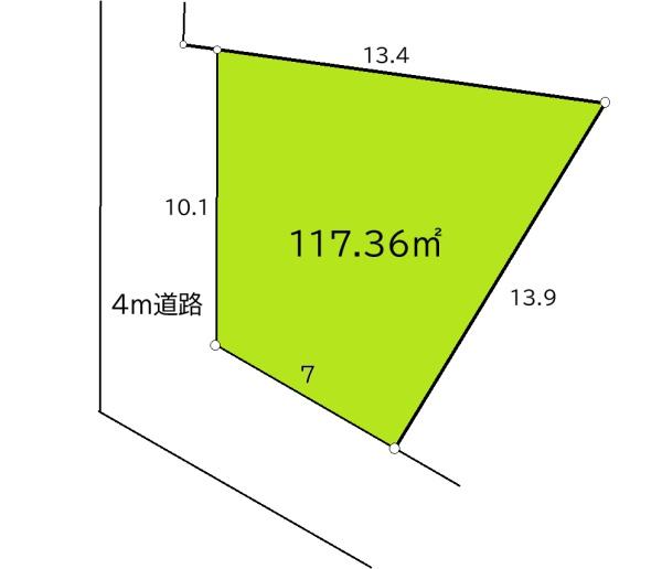 取手市戸頭の土地