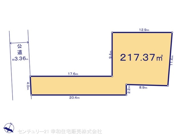 土浦市霞ケ岡町の売土地