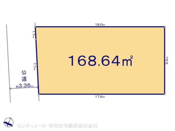 土浦市霞ケ岡町の売土地
