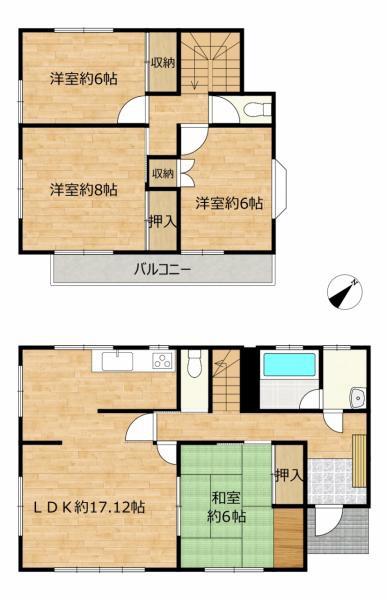 つくばみらい市谷井田の中古一戸建