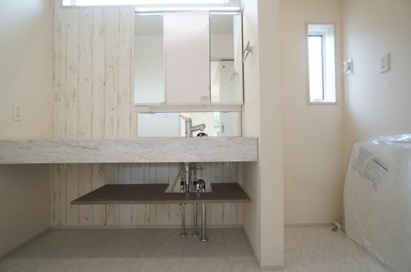 土浦市天川1丁目の新築一戸建(洗面台・洗面所)