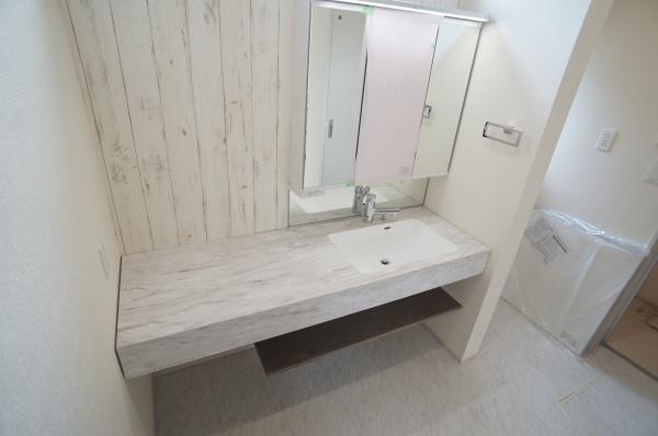 土浦市天川1丁目の新築一戸建(洗面台・洗面所)