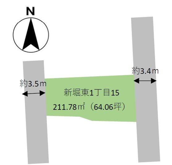 和歌山市新堀東１丁目　土地