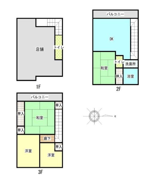 和歌山市松江北1丁目　店舗付住宅