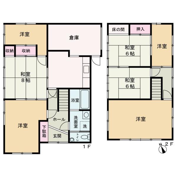 和歌山市西庄　中古戸建・土地セット売り