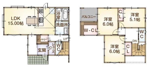 和歌山市梅原3-6号　新築戸建