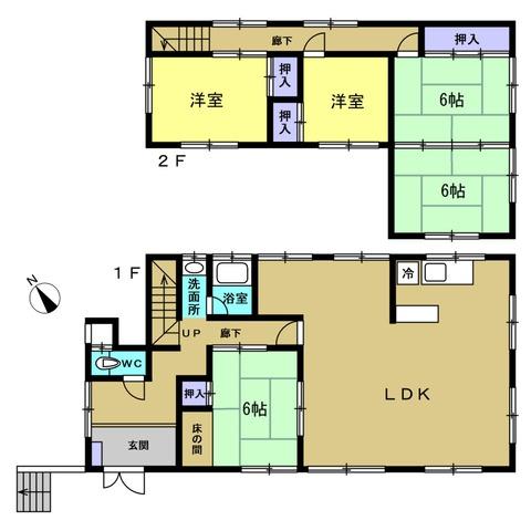 和歌山市六十谷　中古戸建