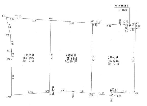 岩出市西国分分譲地（3号地の内容）