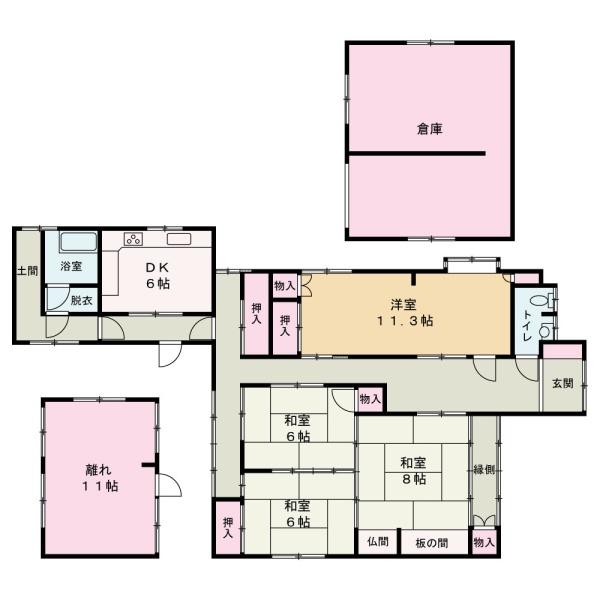 和歌山市杭ノ瀬の中古一戸建て