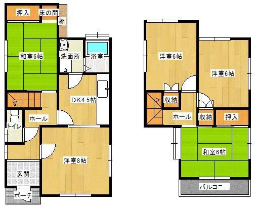 岩出市新田広芝　中古戸建