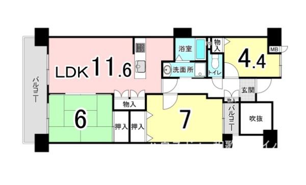 シャルマンフジ岩出五番館