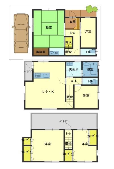 和歌山市木ノ本の中古一戸建て