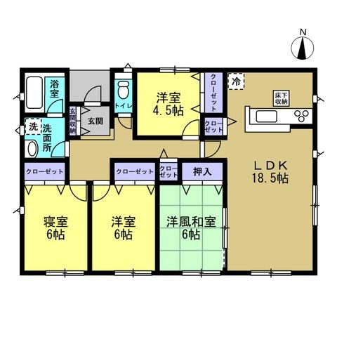 和歌山市杭ノ瀬第3-2号棟　新築戸建