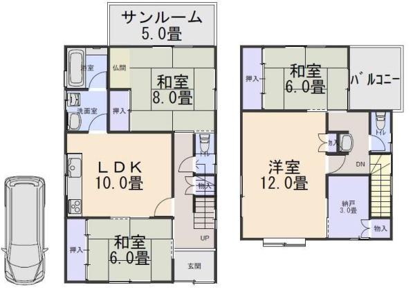 貴志川町岸宮　中古戸建