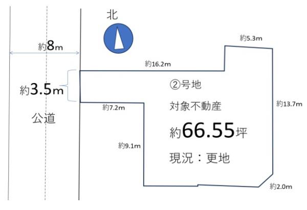 和歌山市舟津町2丁目土地（2号地）