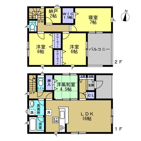 岩出市新田広芝第3-1号棟　新築戸建