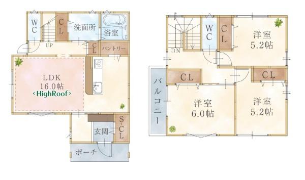 岩出市曽屋6-21　新築戸建