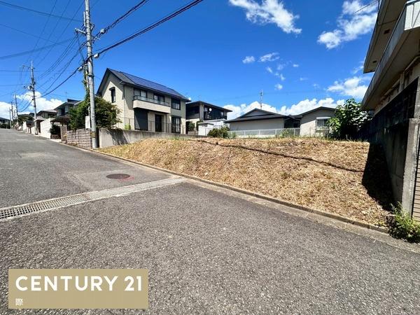 紀の川市貴志川町長山の土地(前面道路含む現地写真)