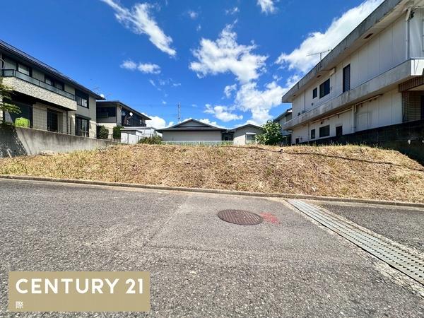 紀の川市貴志川町長山の土地(前面道路含む現地写真)