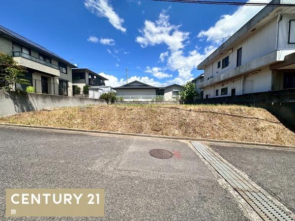 紀の川市貴志川町長山の土地(前面道路含む現地写真)