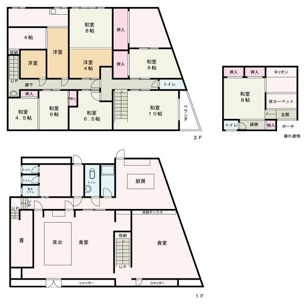 白浜町堅田　店舗付き住宅